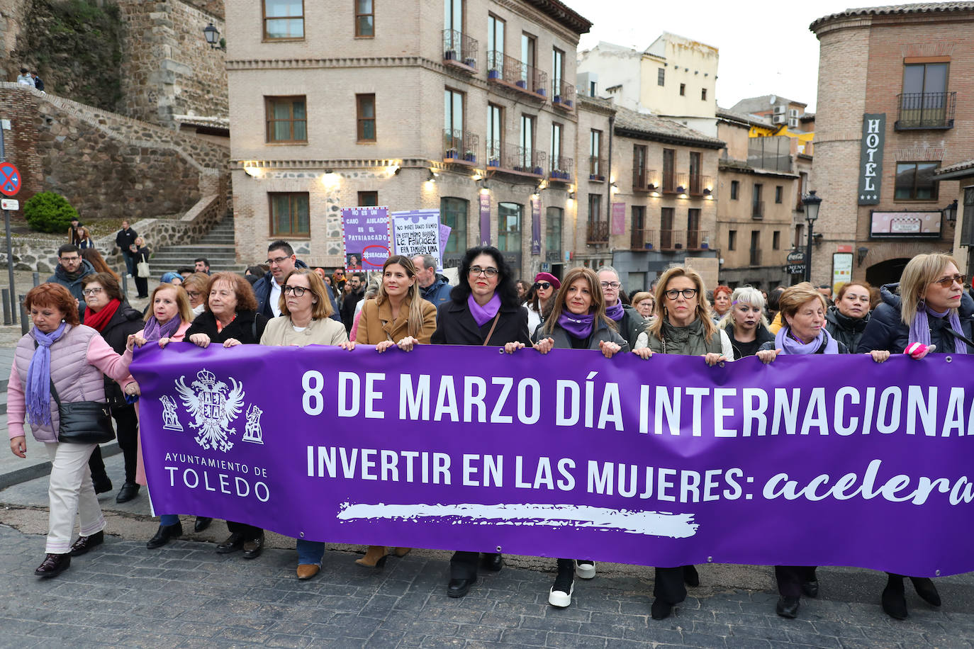El morado toma las calles clamando feminismo