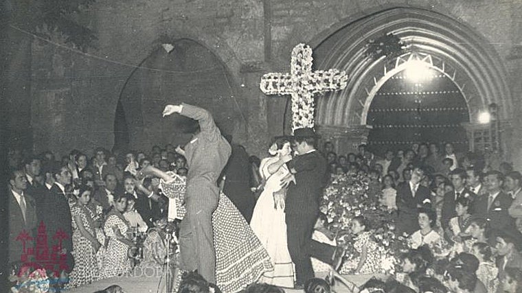 Cruz de Mayo de San Lorenzo en 1955