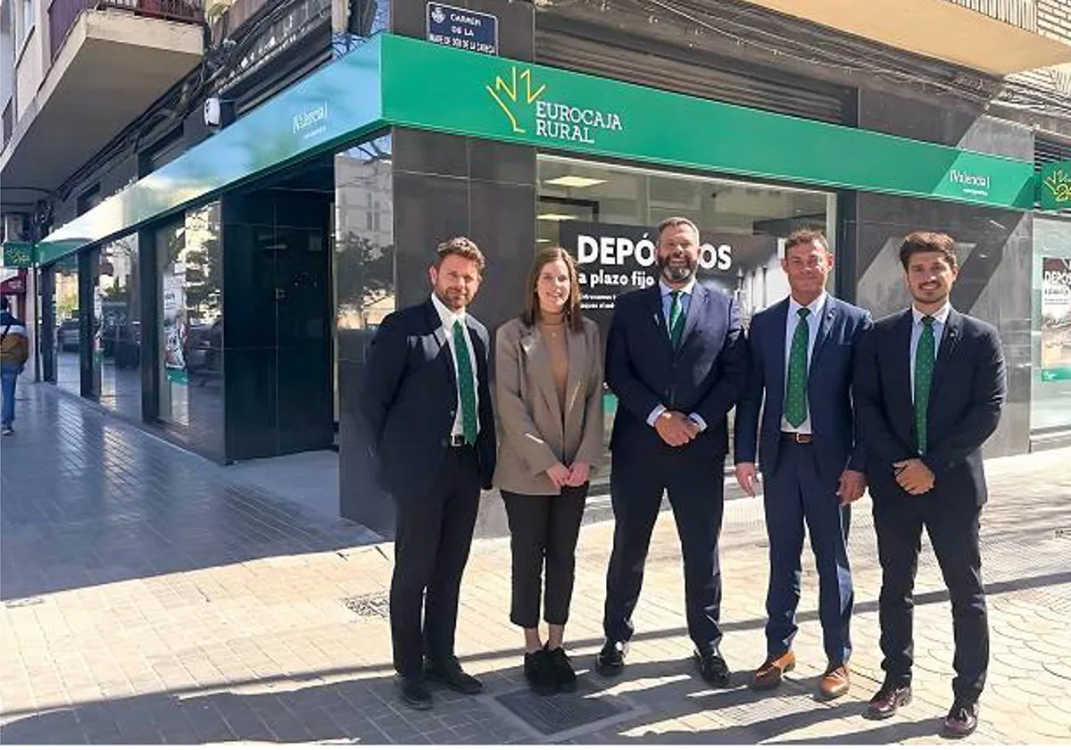 Eurocaja Rural abre su tercera oficina en Valencia capital