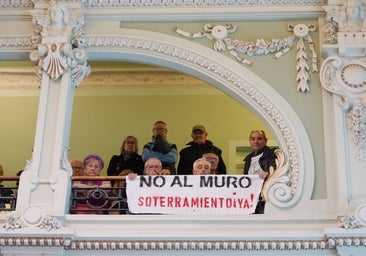 Entidades empresariales y vecinales de Valladolid exigen el soterramiento como «proyecto de ciudad»