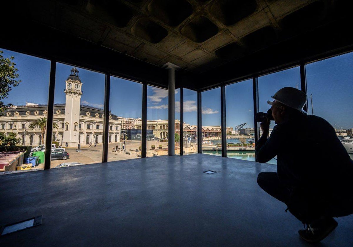 Imagen de las obras de 'The Terminal Hub' en Valencia