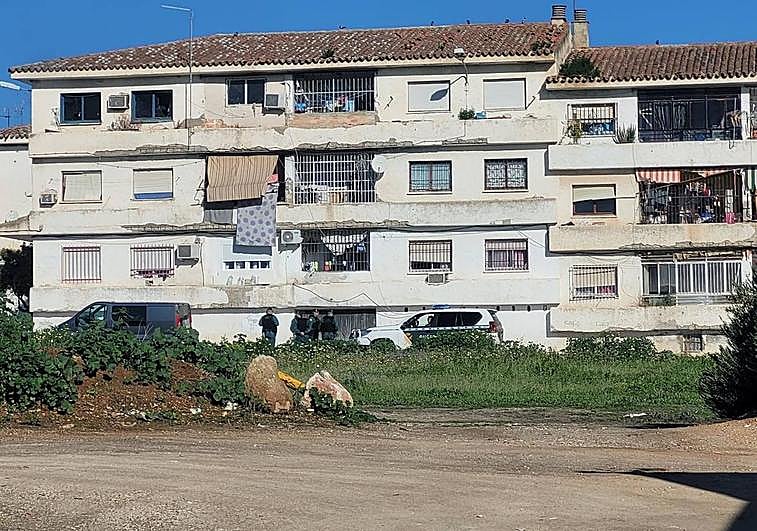 Agentes de la Guardia Civil durante el operativo