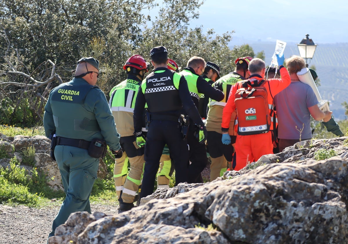 Servicios de emergencia trasladan al herido