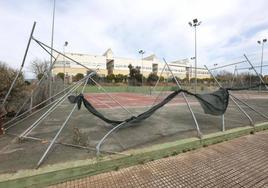 Video: daños del tornado en Córdoba: instalaciones de Ucodeporte, destrozadas