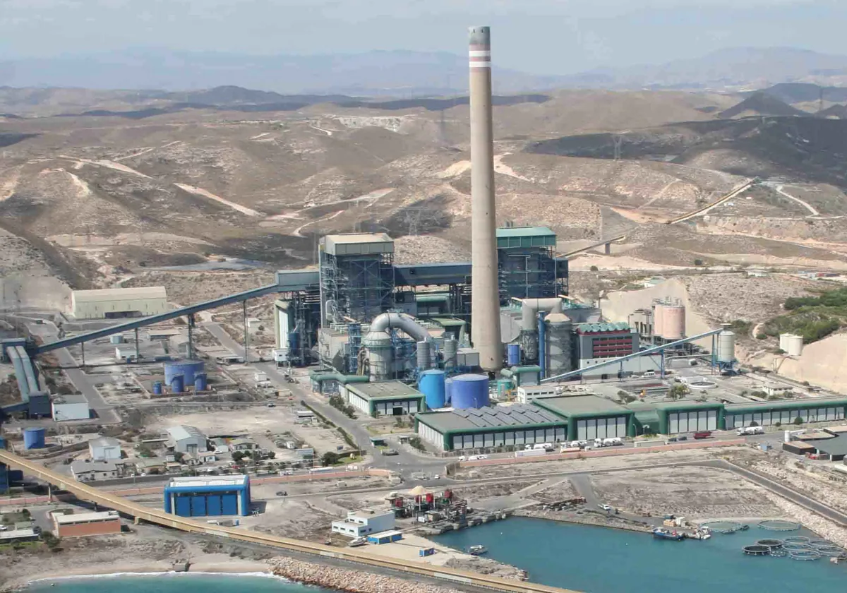 Central Térmica Litoral de Carboneras en Almería.