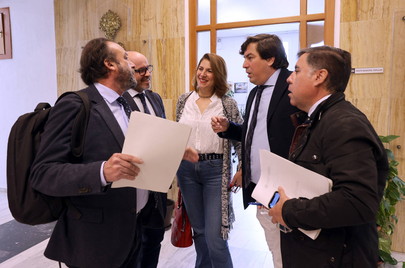 Fotos: el Pleno del Ayuntamiento de Córdoba