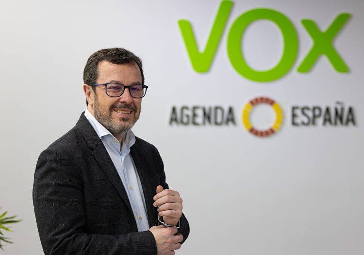 El nuevo portavoz de Vox, José Antonio Fúster