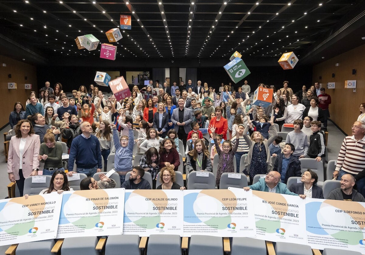 Albacete hace entrega de los premios &#039;Agenda 2030 Escolar&#039;, un programa que educa en valores