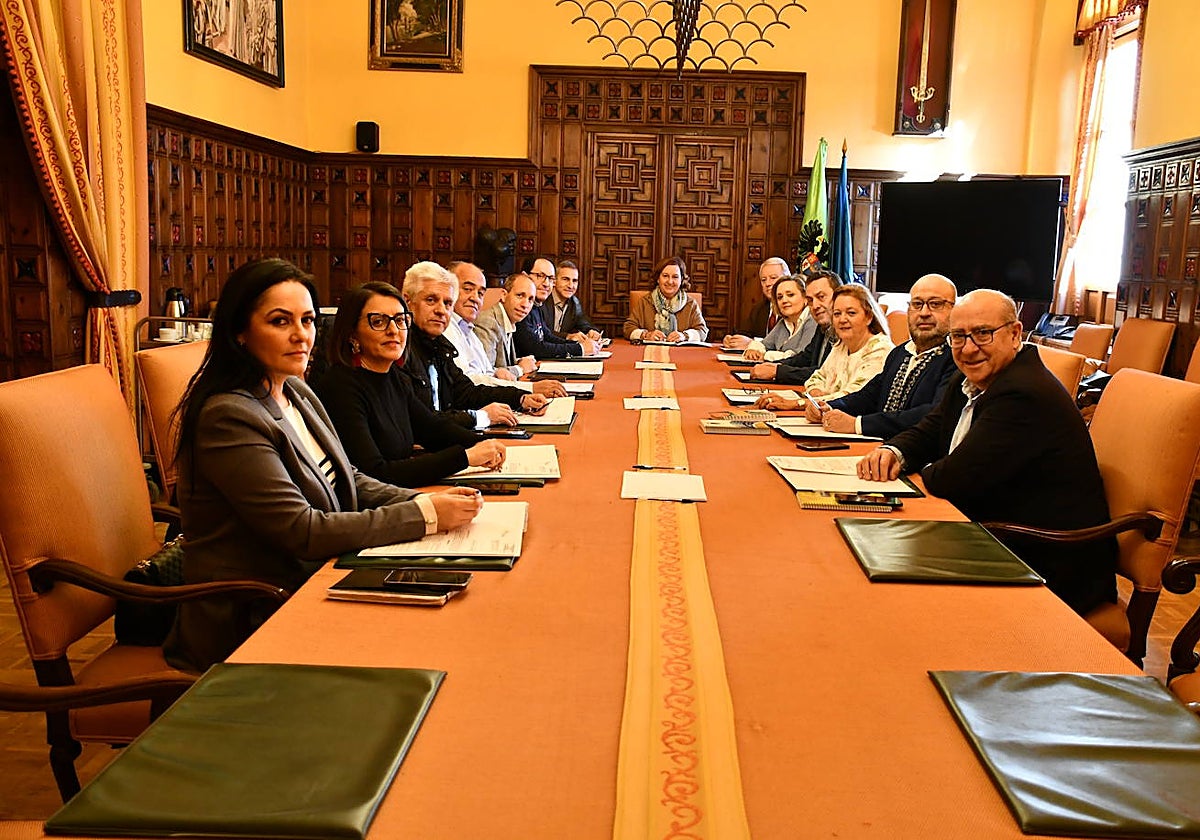 Equipo de Gobierno de la Diputación de Toledo, presidido por Concepción Cedillo