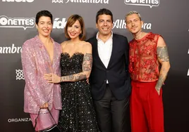 Mazón anuncia que la Comunidad Valenciana albergará las tres próximas ediciones de los Premios Ídolo impulsados por Dulceida