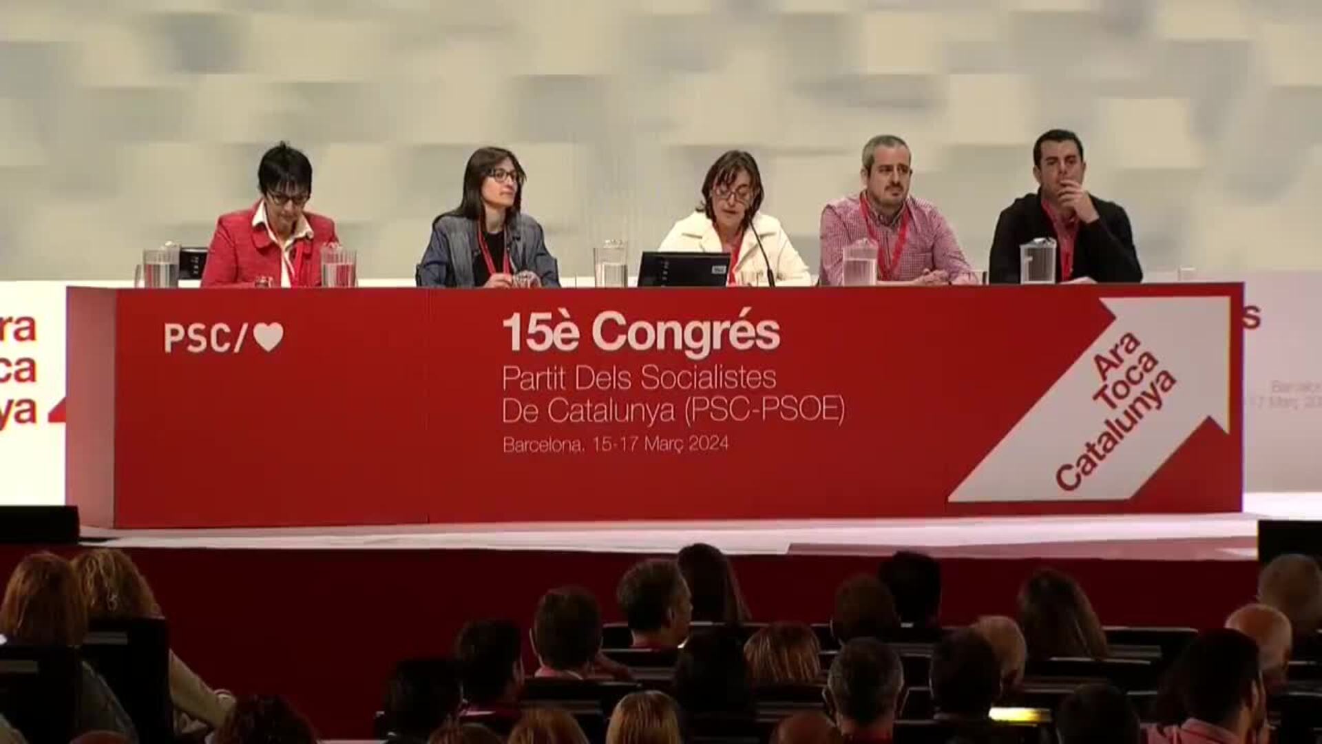 Salvador Illa es proclamado líder y candidato del PSC entre gritos de &quot;president&quot;