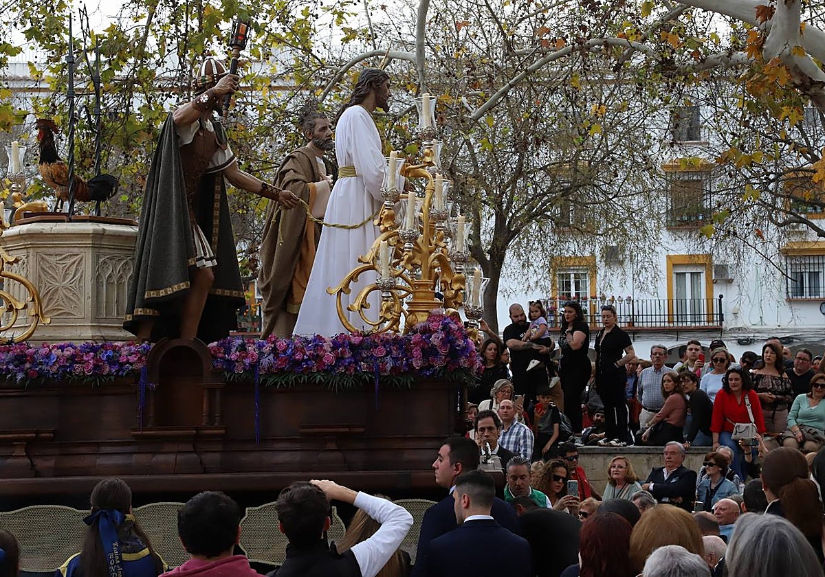 Nuestro Padre Jesús de la Bondad, en su procesión de este sábado, con la novedad del guardia judío Oron