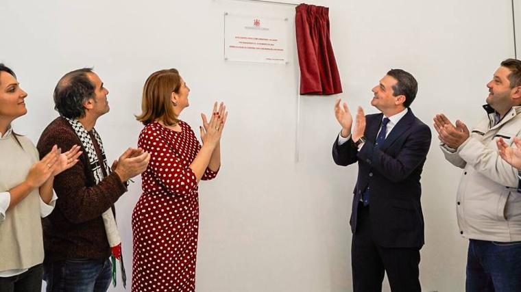 El alcalde, este sábado tras realizar la inauguración oficial del remozado Mercado del Alcázar