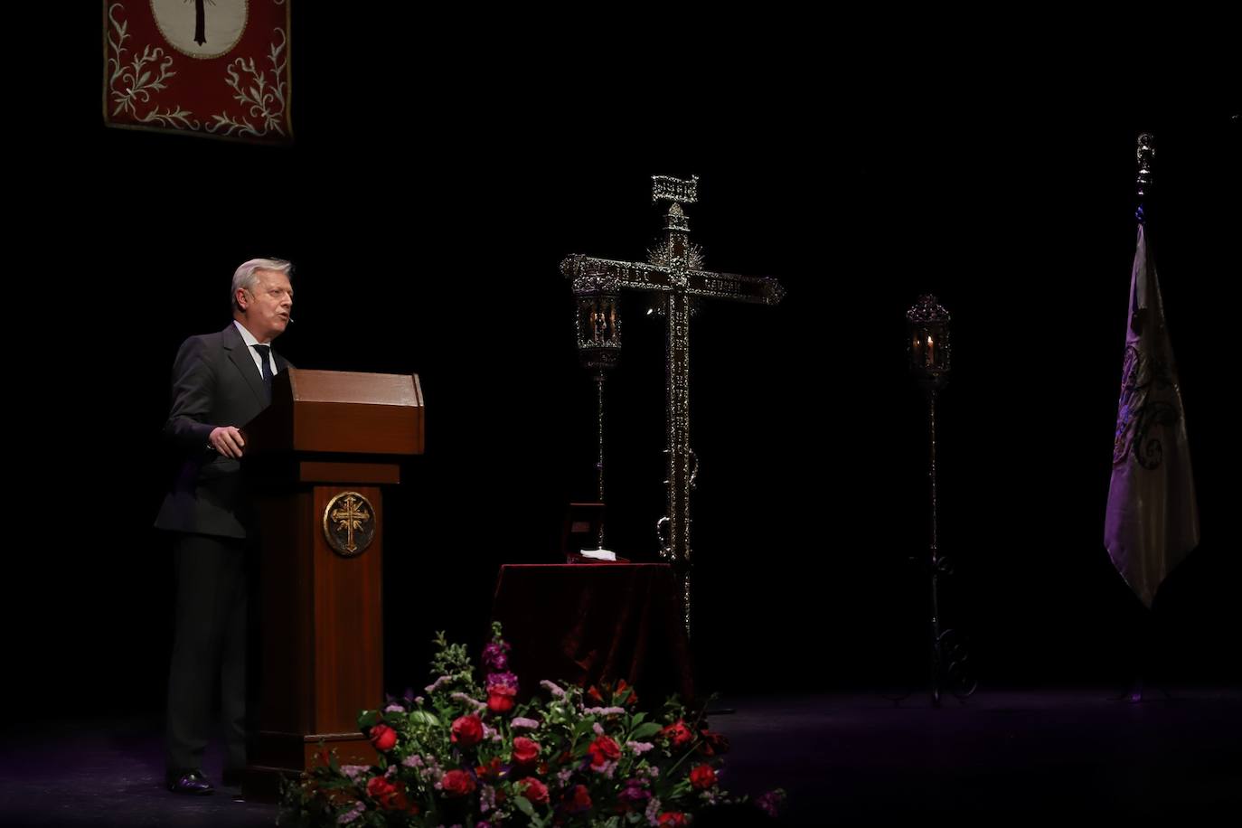 Fotos: el sentido anuncio de Juan José Primo Jurado de la Semana Santa de Córdoba