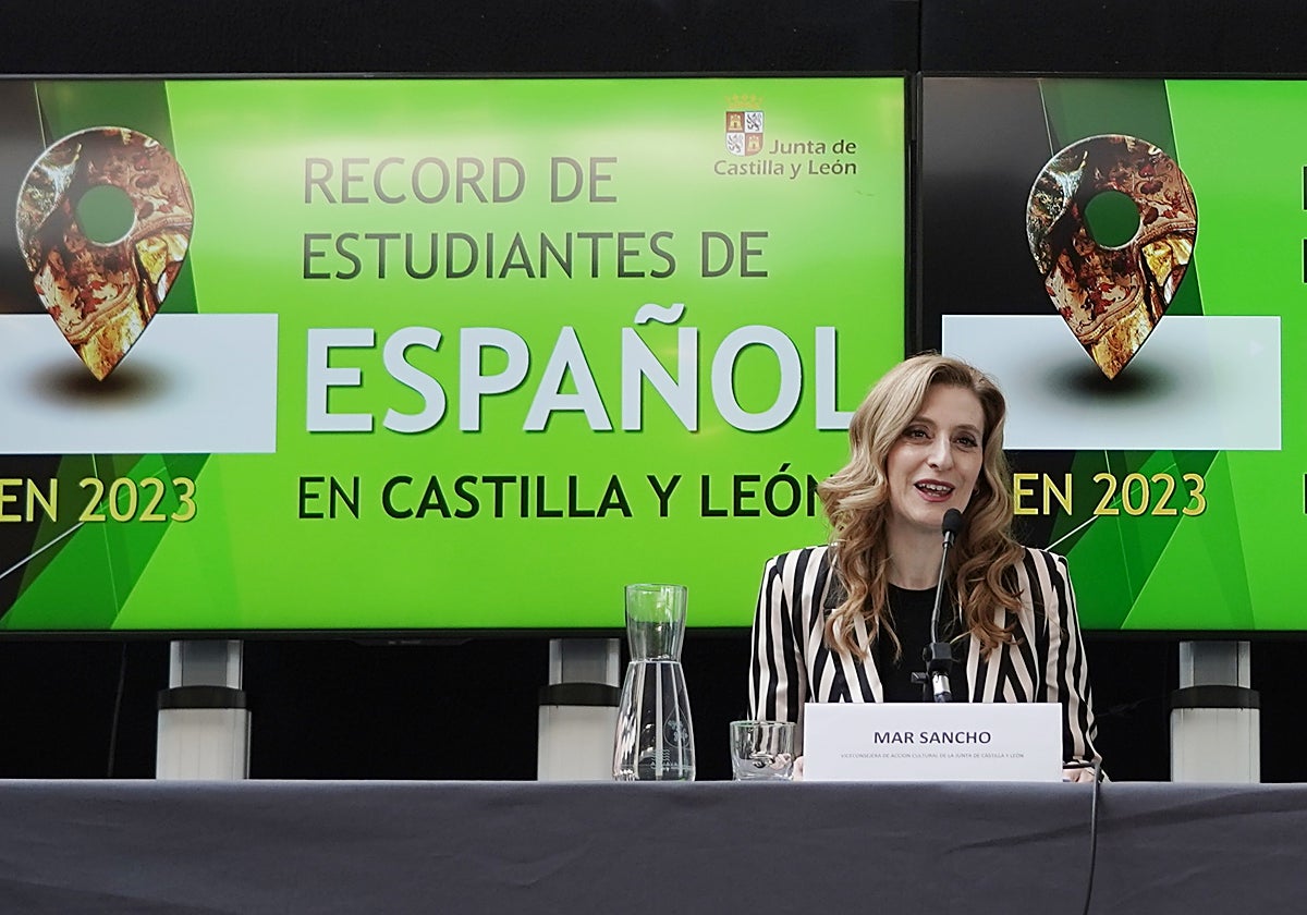 Mar Sancho, este lunes en rueda de prensa