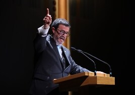 Augusto Pansard defiende el orgullo de ser cofrade en su pregón de la Semana Santa de Málaga 2024