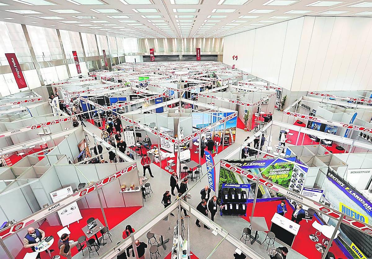 El Centro de Ferias, Exposiciones y Convenciones de Córdoba, durante la muestra de Grupo Peña en 2023