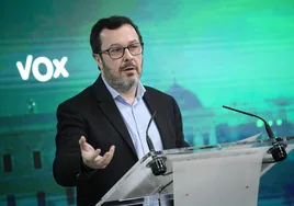 El nuevo portavoz de Vox desliza que Garriga será el candidato en Cataluña: «Blanco y en botella»