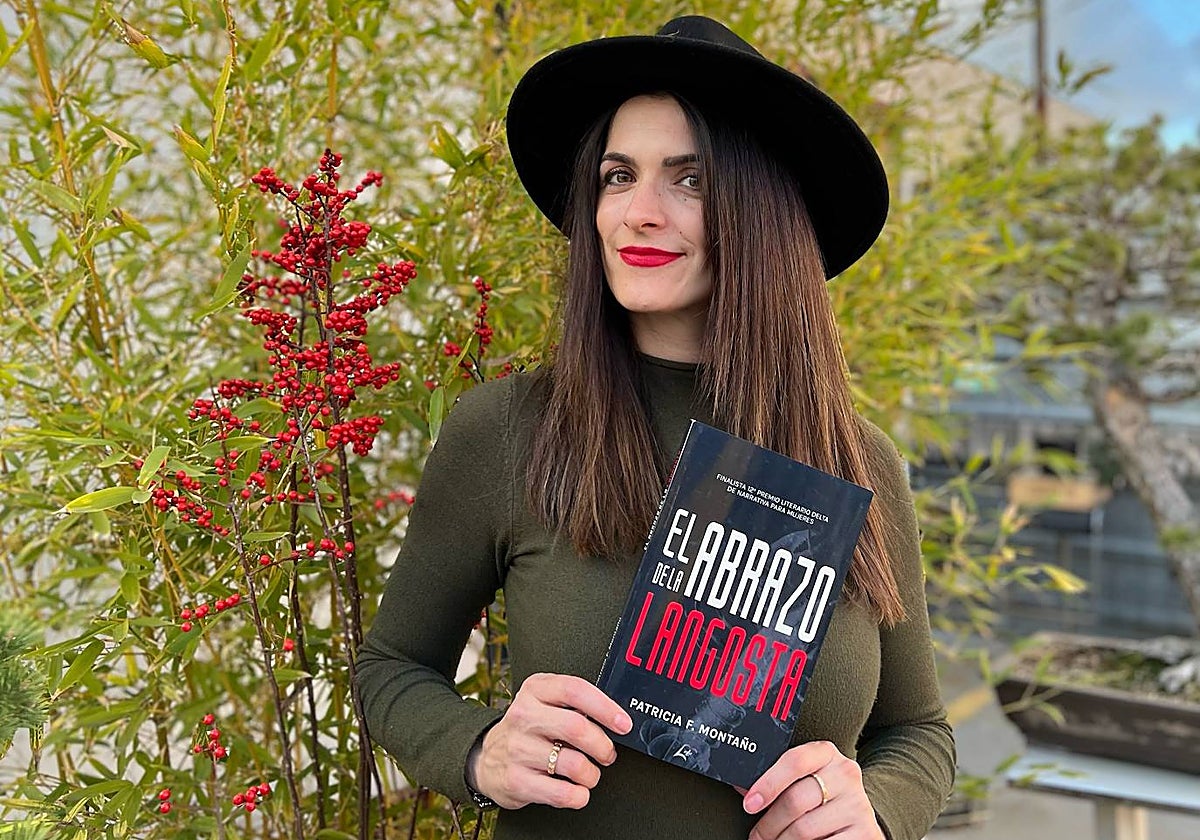 Patricia Fernández Montaño, autora de 'El abrazo de la langosta', segunda novela de la trilogía de la inspectora Rojas