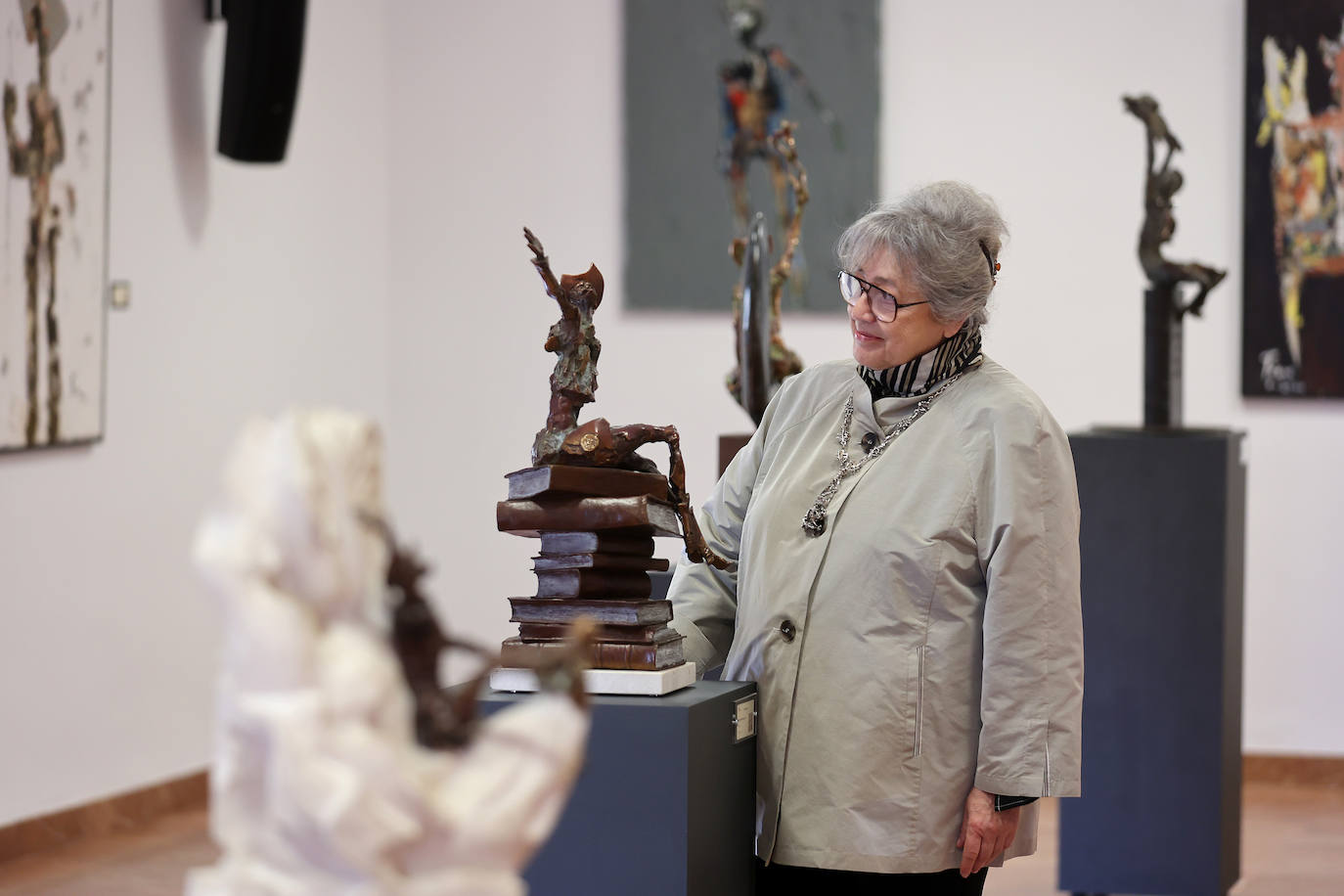 Fotos: la impactante exposición de la escultura de Aurelio Teno en Córdoba