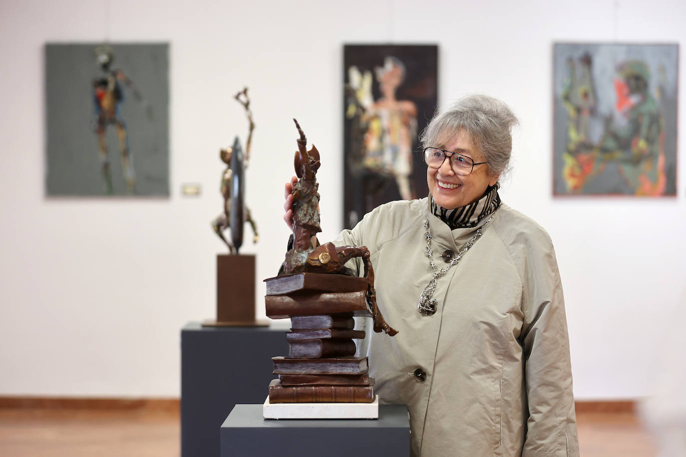 Fotos: la impactante exposición de la escultura de Aurelio Teno en Córdoba