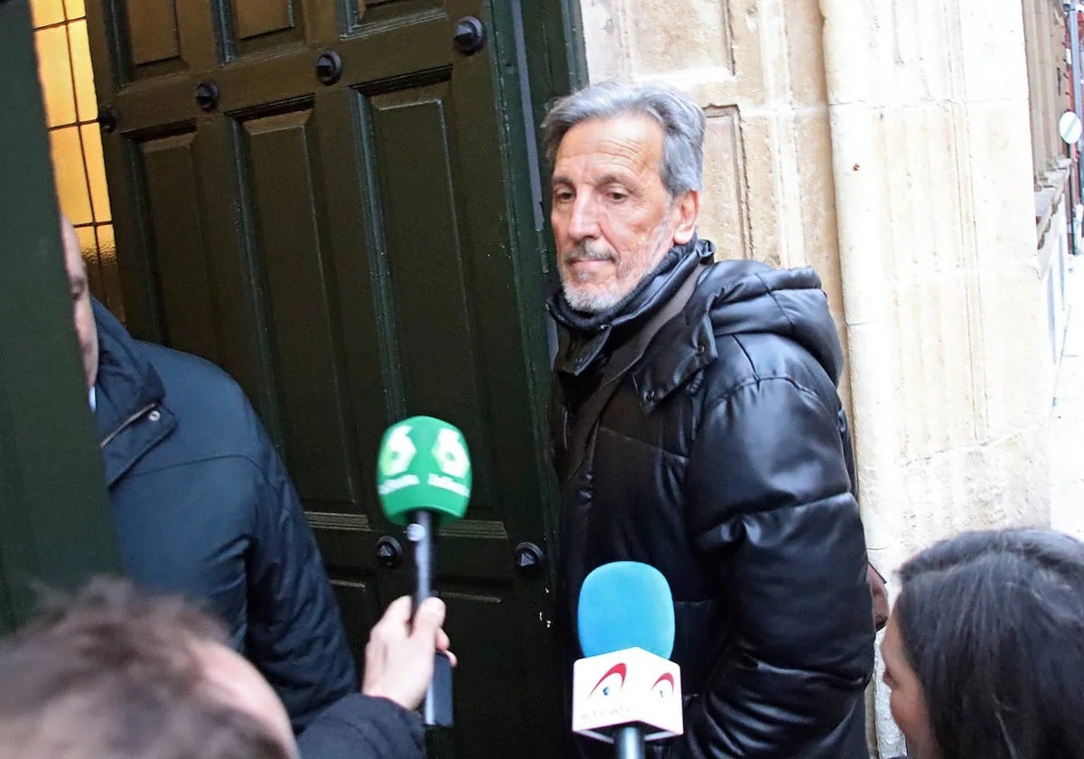 Pedro Muñoz, en un imagen de archivo en la Audiencia Provincial de León