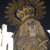 María Santísima Nazarena, en su paso de palio