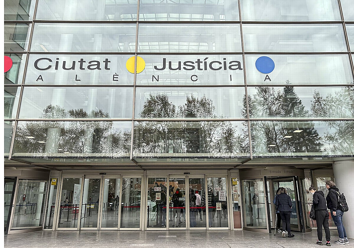 Imagen de archivo de la Ciudad de la Justicia de Valencia