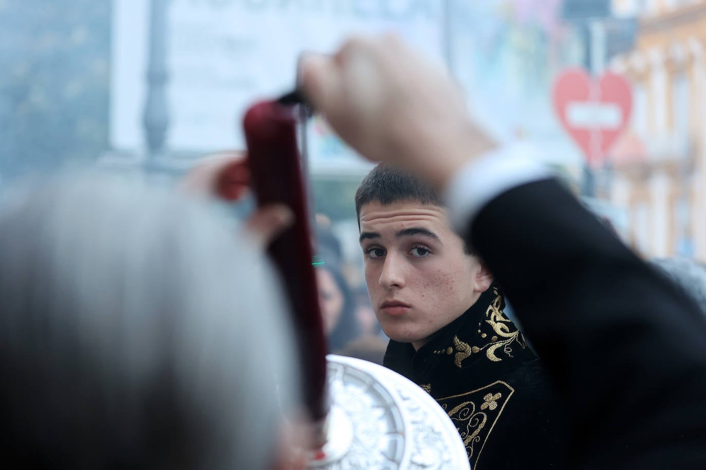 Fotos: el íntimo vía crucis del Señor del Soberano Poder de Córdoba