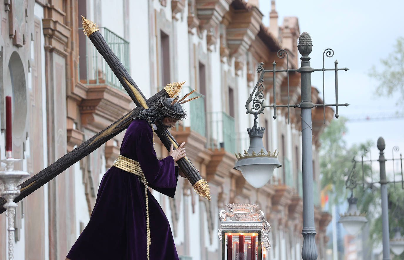 Fotos: el íntimo vía crucis del Señor del Soberano Poder de Córdoba