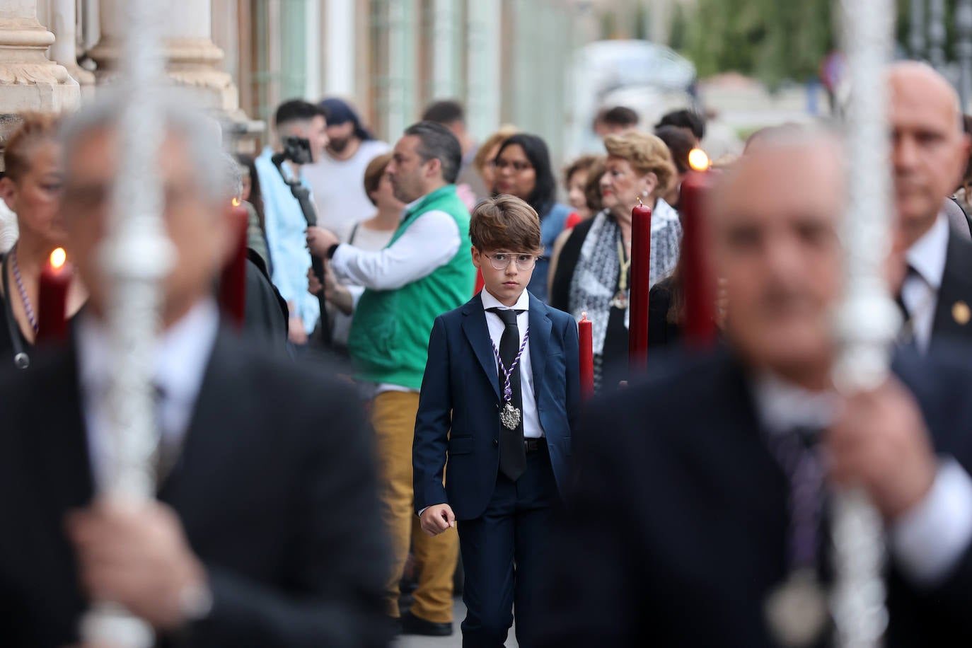 Fotos: el íntimo vía crucis del Señor del Soberano Poder de Córdoba