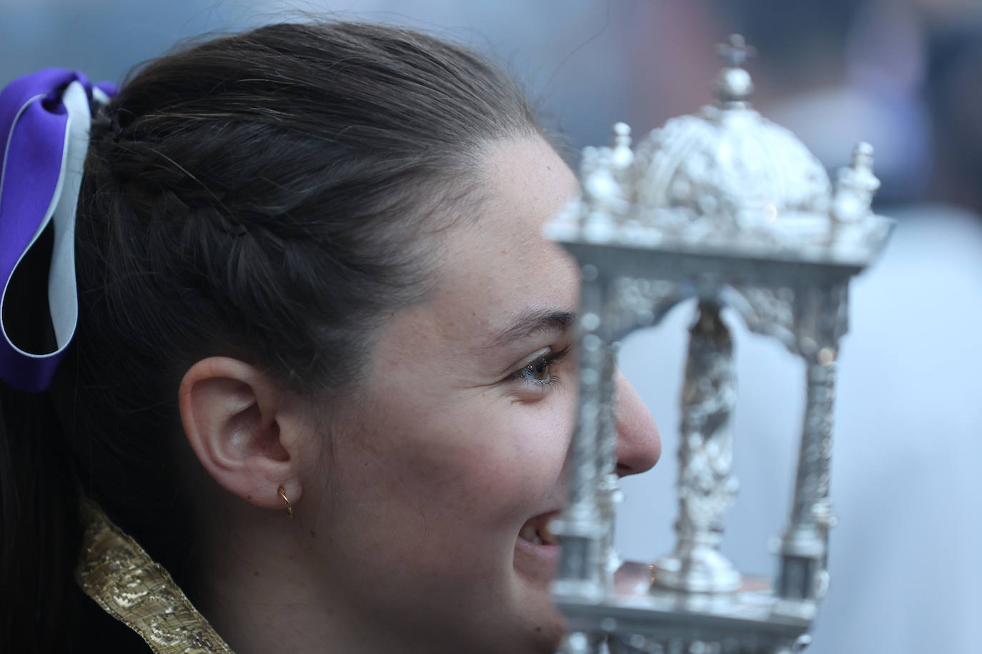 Fotos: el íntimo vía crucis del Señor del Soberano Poder de Córdoba