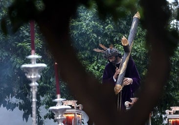 Fotos: el íntimo vía crucis del Señor del Soberano Poder