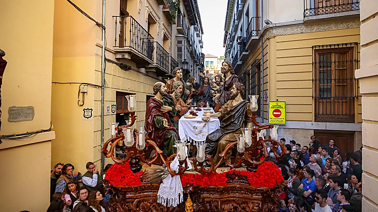 La Santa Cena, en el barrio del Realejo