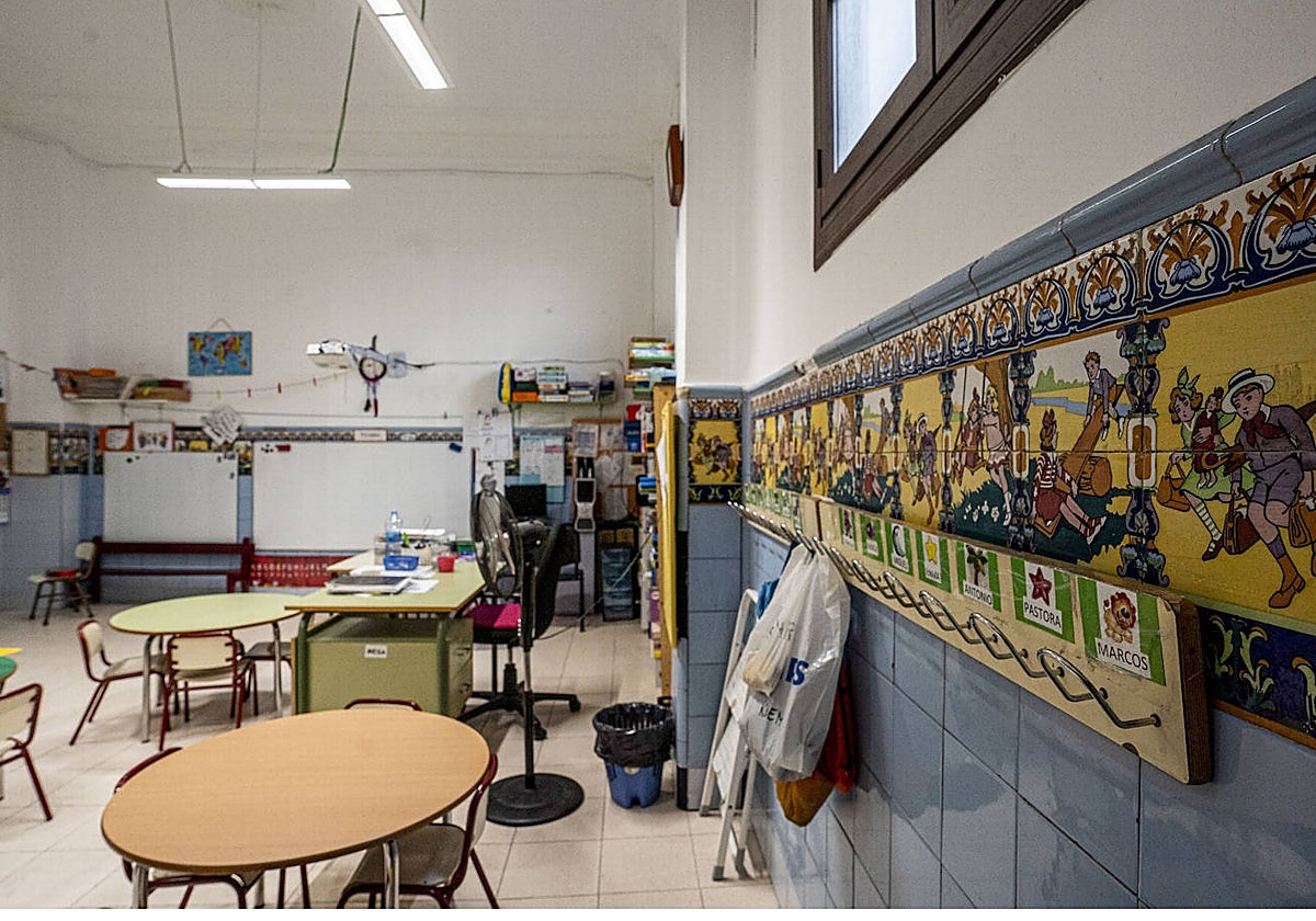 Imagen de archivo tomada en un colegio de Valencia