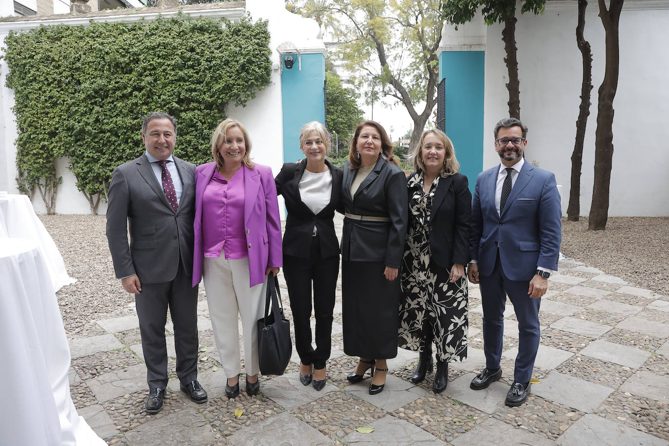 Ricardo Sánchez, Consolación Vera, Patricia del Pozo, Carmen Crespo, María Esperanza Oneill y Manuel Alejandro Cardenete