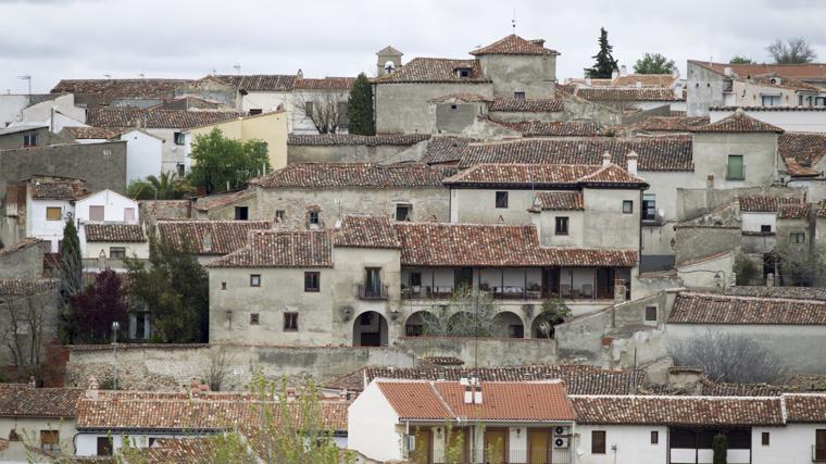 Vista del pueblo de Chinchón