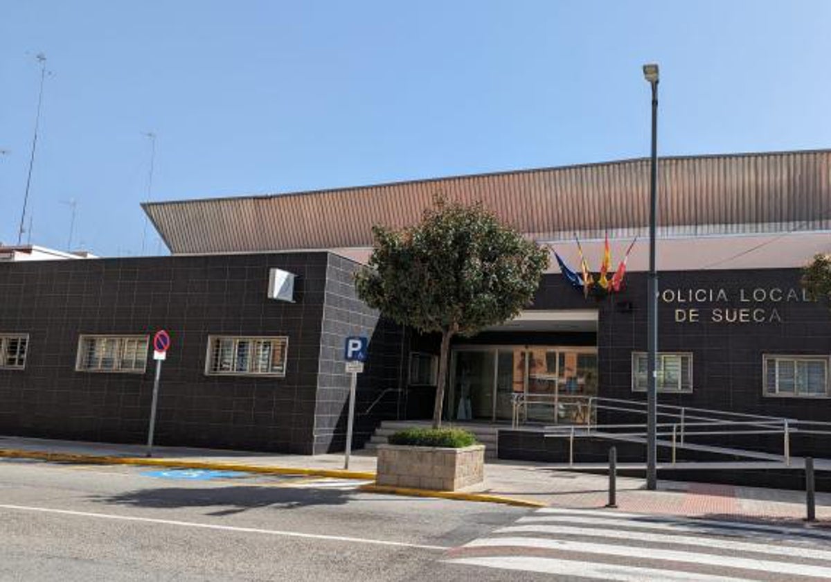 Imagen de archivo de la comisaría de Policía Local de Sueca (Valencia)