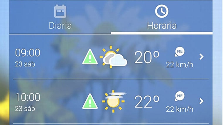 La AEMET deja este pronóstico para el Sábado de Pasión de Córdoba hora a hora
