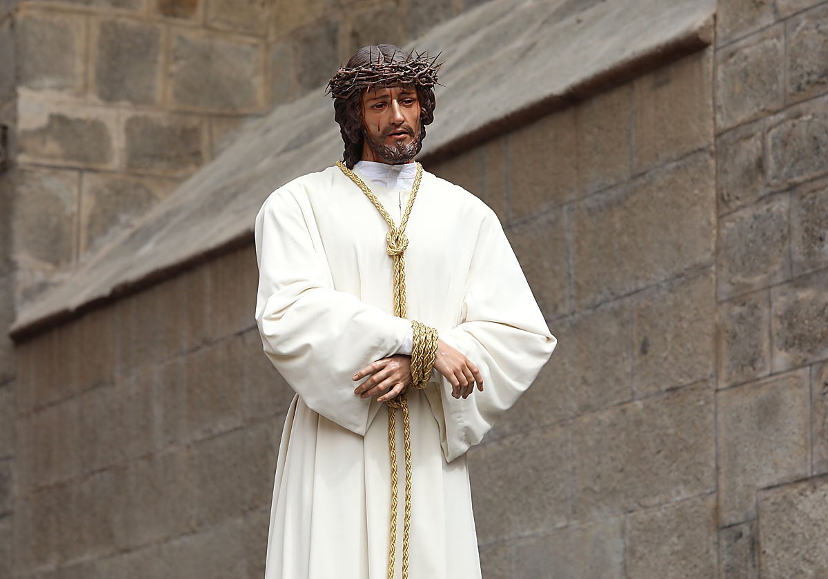 El Cristo Nazareno Cautivo saldrá este Lunes Santo en procesión
