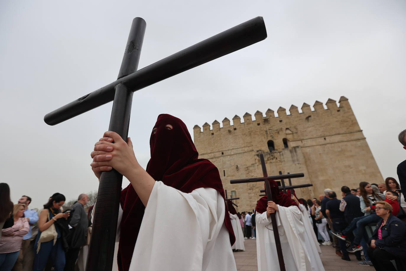 Las imágenes de la hermandad de la Vera-Cruz de la Semana Santa de Córdoba 2024