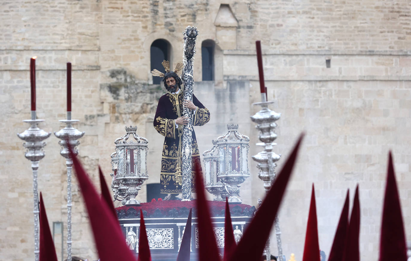 Las imágenes de la hermandad de la Vera-Cruz de la Semana Santa de Córdoba 2024