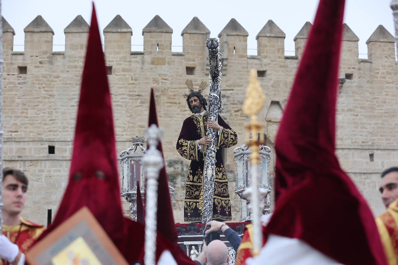 Las imágenes de la hermandad de la Vera-Cruz de la Semana Santa de Córdoba 2024