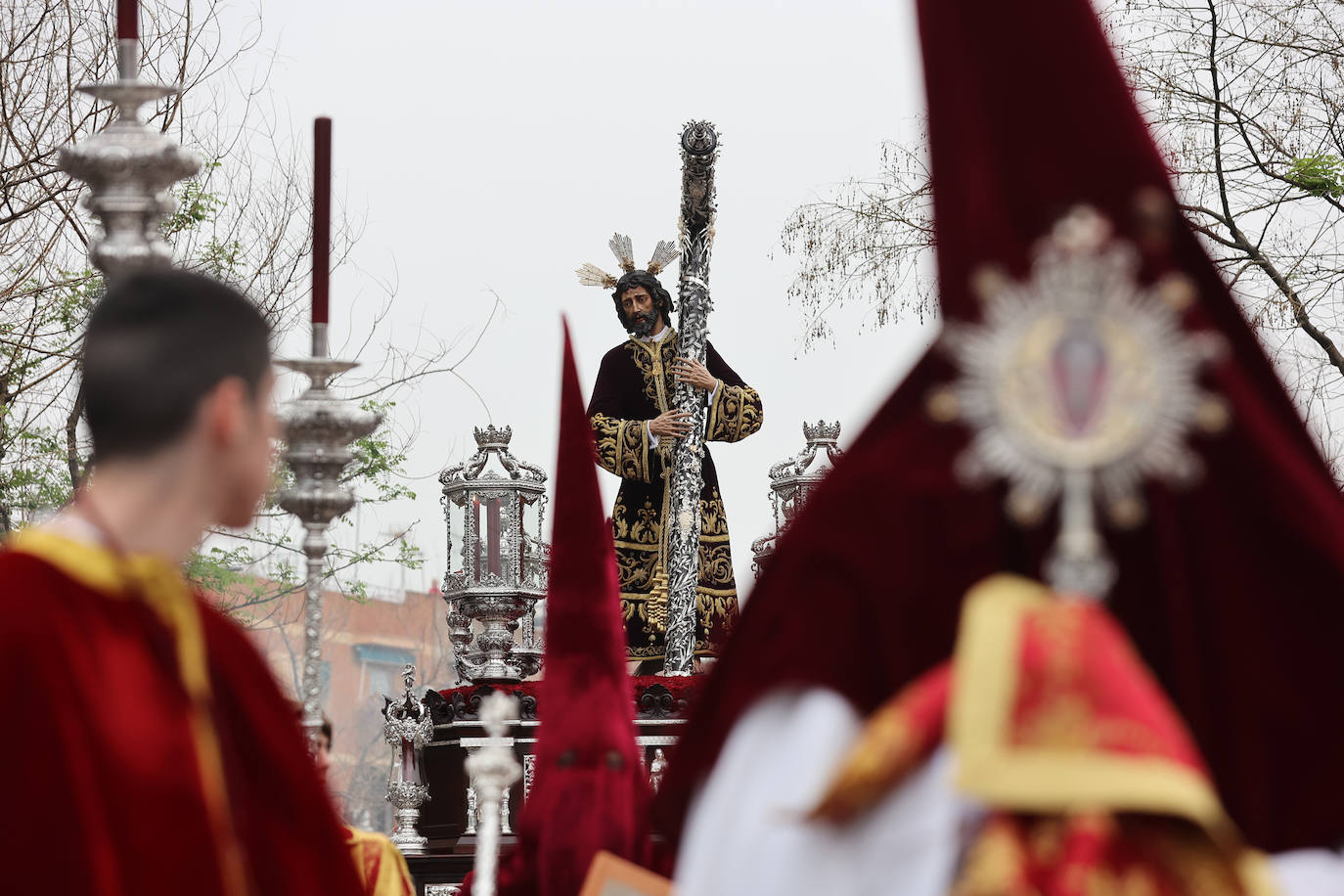 Las imágenes de la hermandad de la Vera-Cruz de la Semana Santa de Córdoba 2024