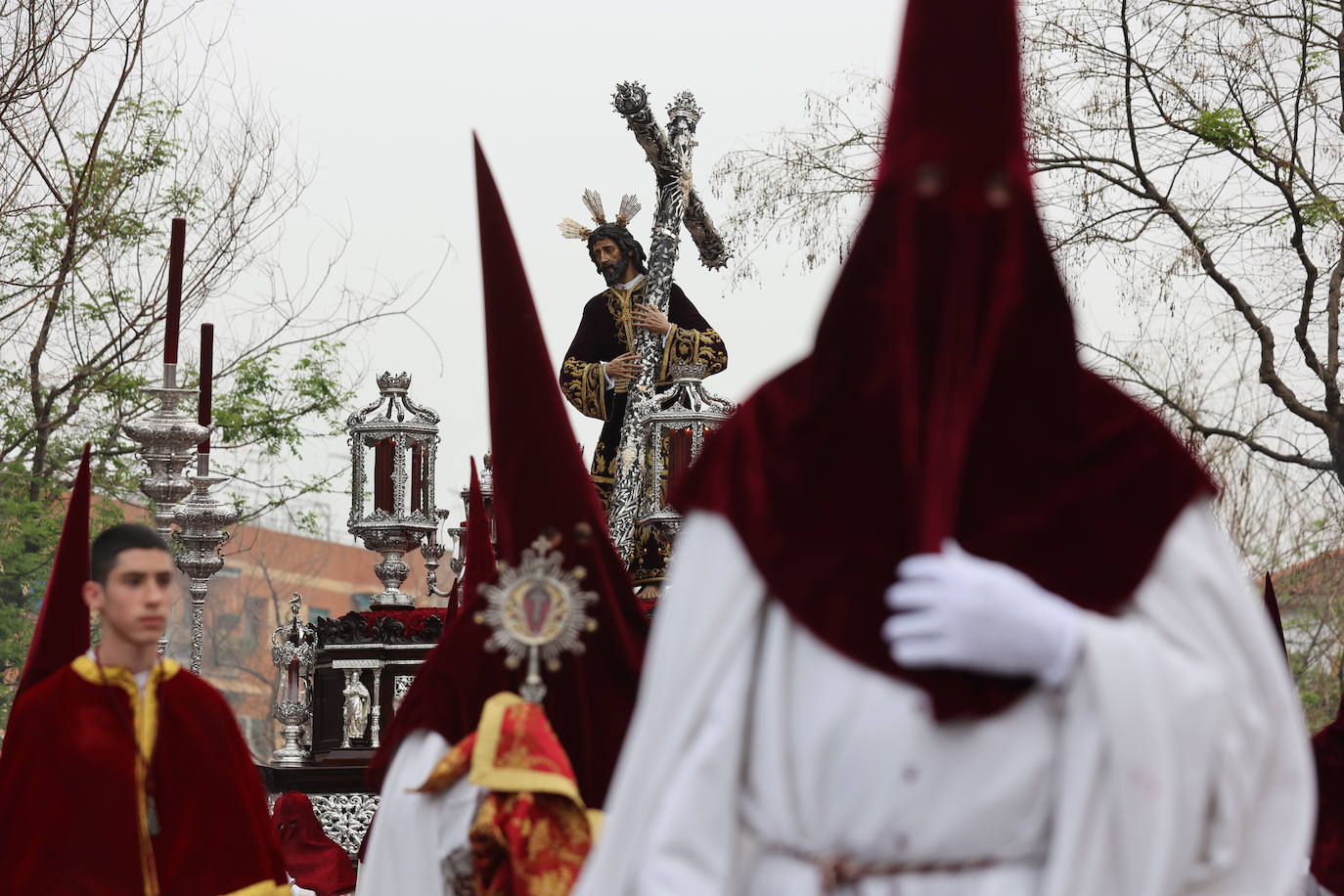 Las imágenes de la hermandad de la Vera-Cruz de la Semana Santa de Córdoba 2024