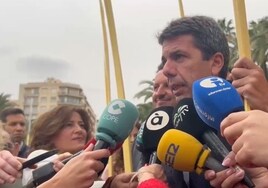 Mazón felicita a Morant y le ofrece diálogo en contraste con las descalificaciones de Sánchez al PP