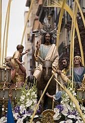 Imagen principal - Procesión de las Palmas