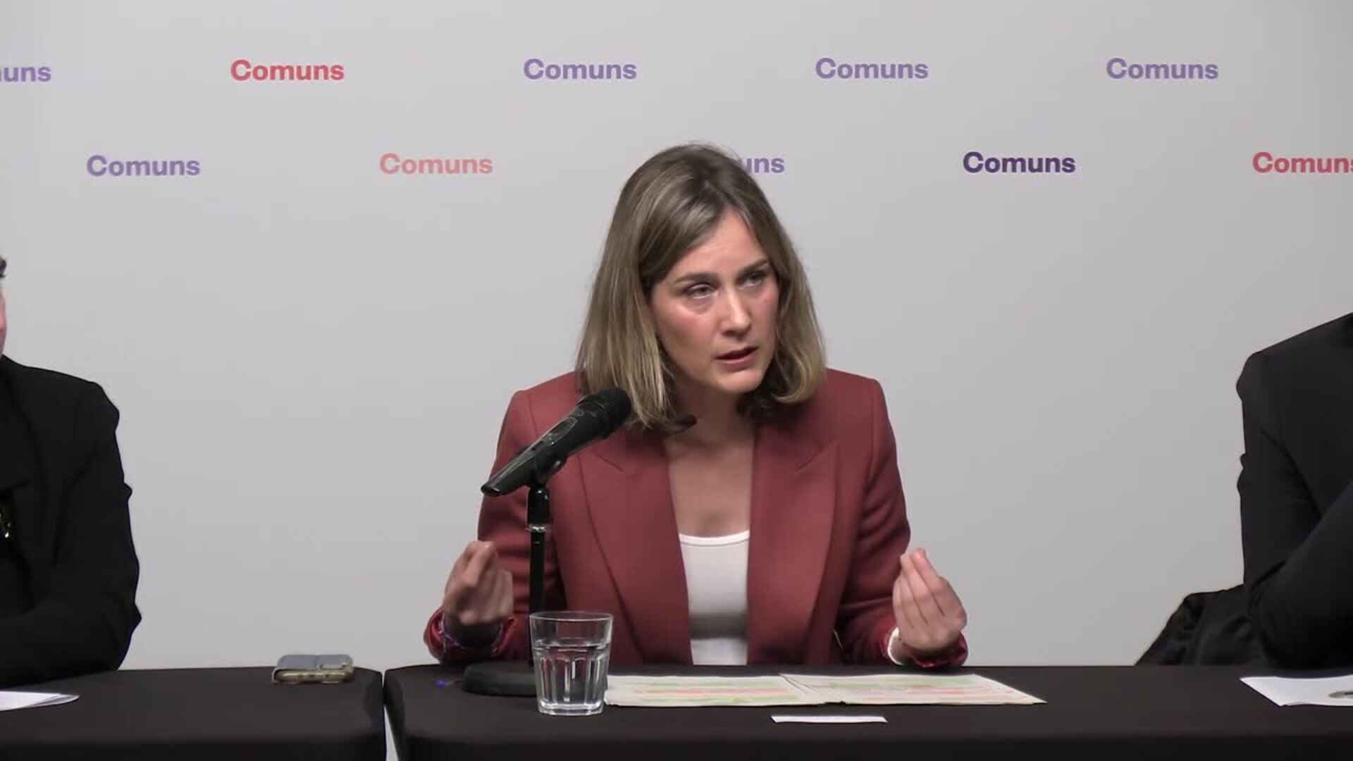 Comuns ratifican a Albiach como candidata al 12M: &quot;Debe restituirse el futuro, no el pasado&quot;