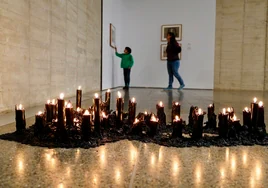 El Musac activa la instalación 'Untitled (Náñigo Burial)' de Ana Mendieta