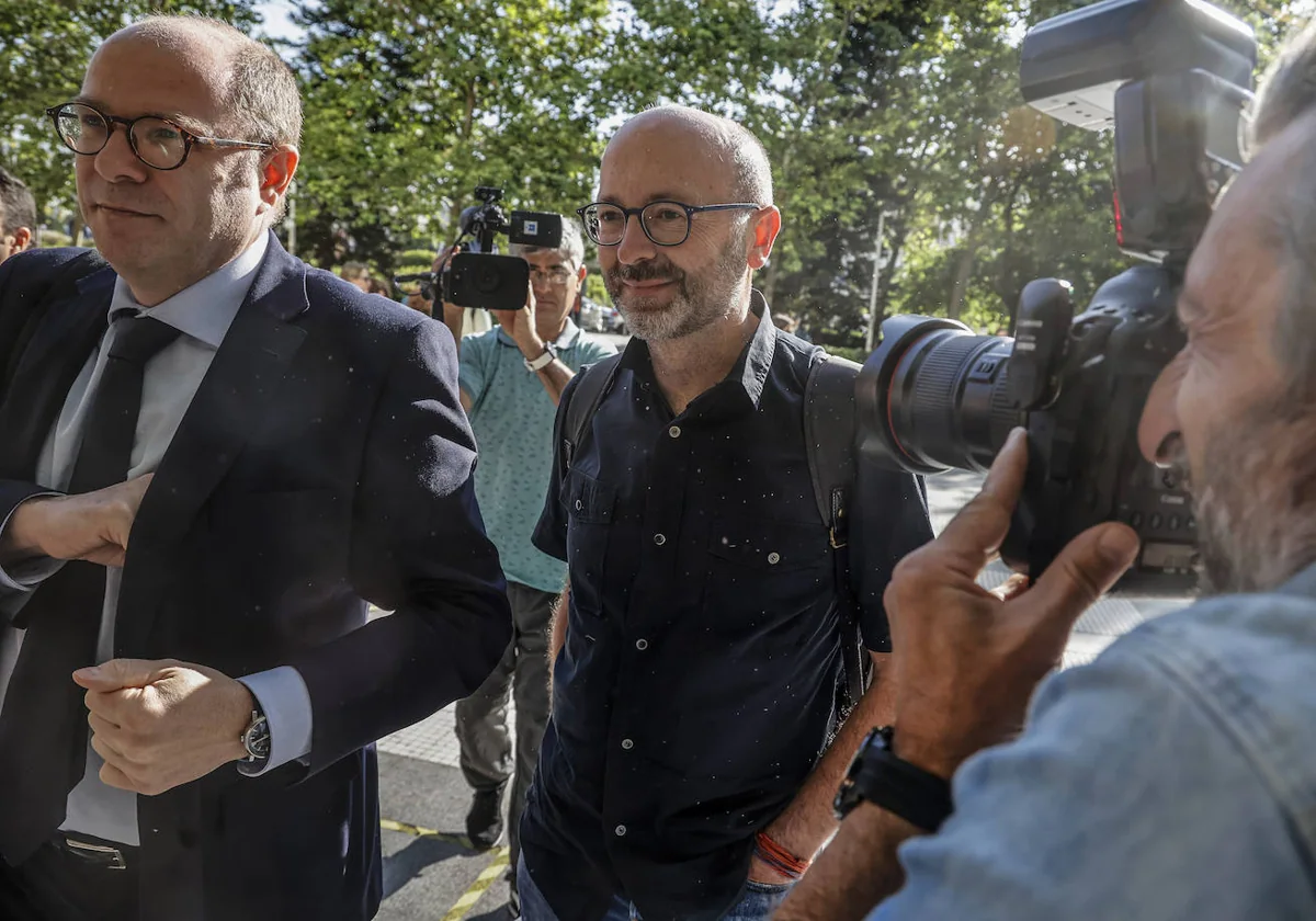 Imagen de archivo de Francis Puig tomada en la Ciudad de la Justicia de Valencia